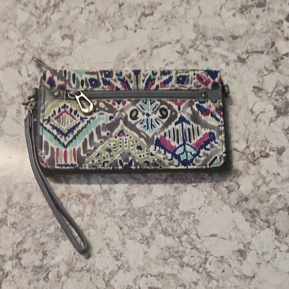 Sakroots Multicolor Patterned Wristlet